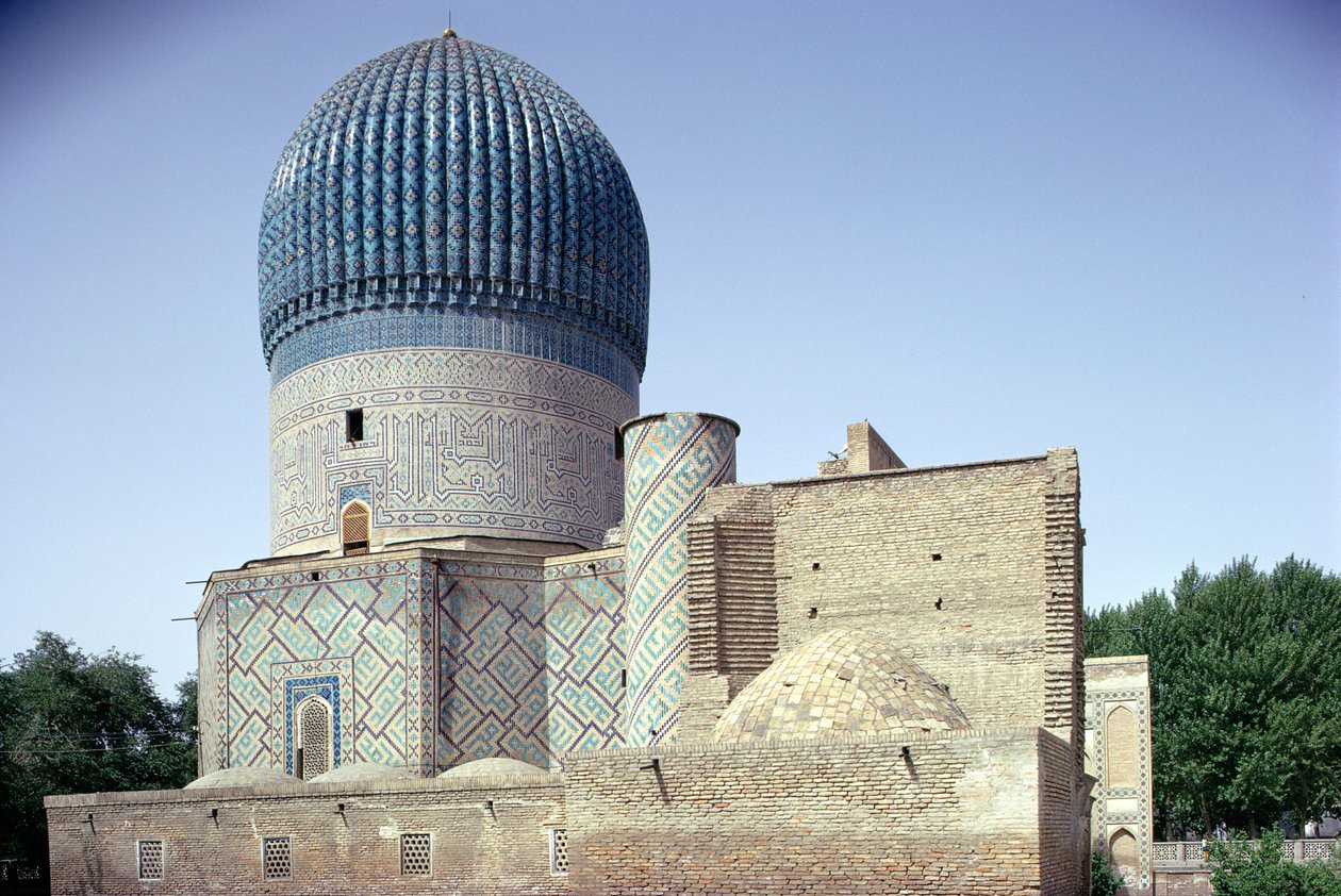 Exteriör från öst, Timuridperioden, ca 1403 (foto) av Unbekannt