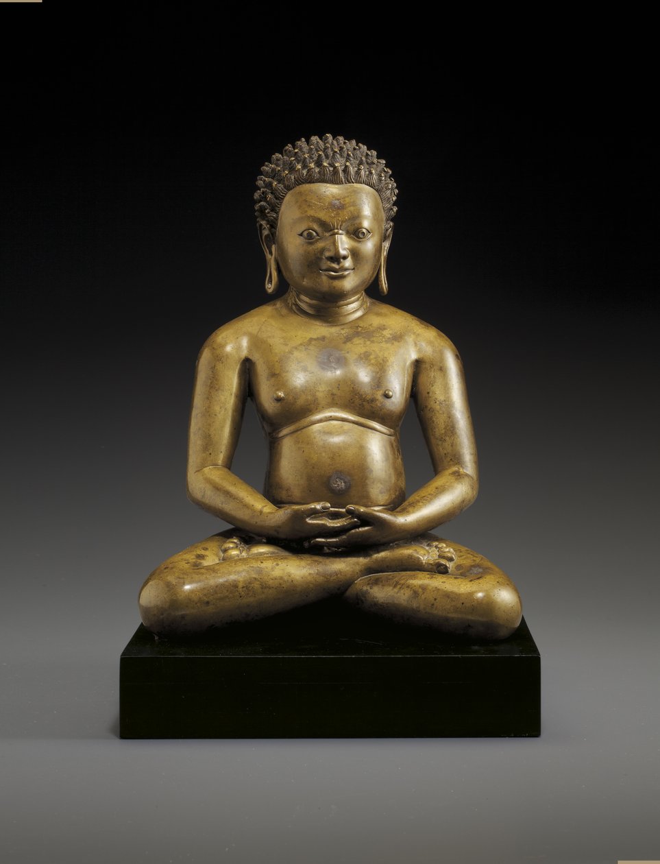 Figur av en sittande yogi, möjligen Padampa Sangye, 1000-1100-talet av Unbekannt