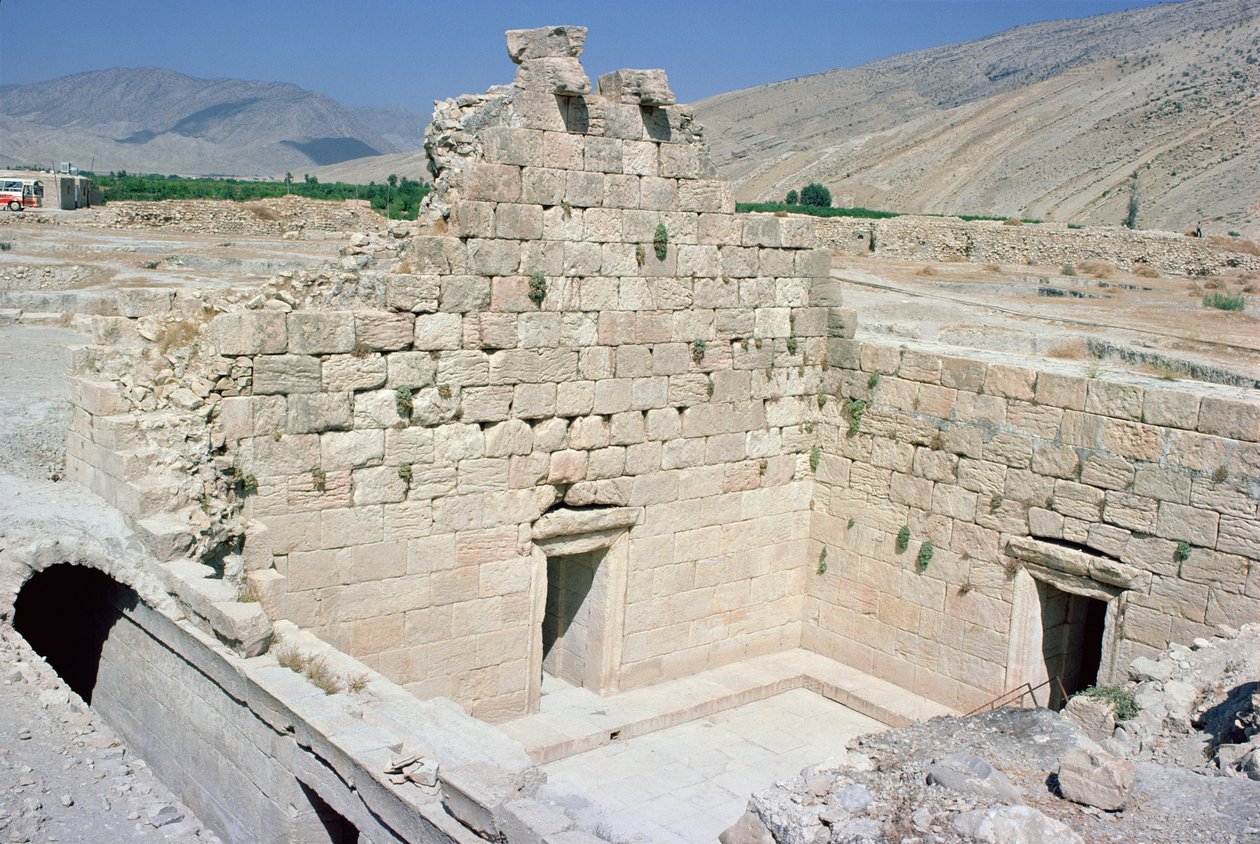 Fire Temple, Sassanian, 300-talet (foto) av Unbekannt