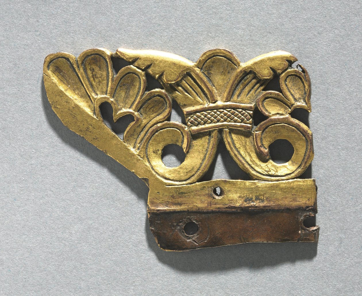 Fragment av ett prydnadsvapen från en relikvieskrin, ca 1165-1180 av Unbekannt
