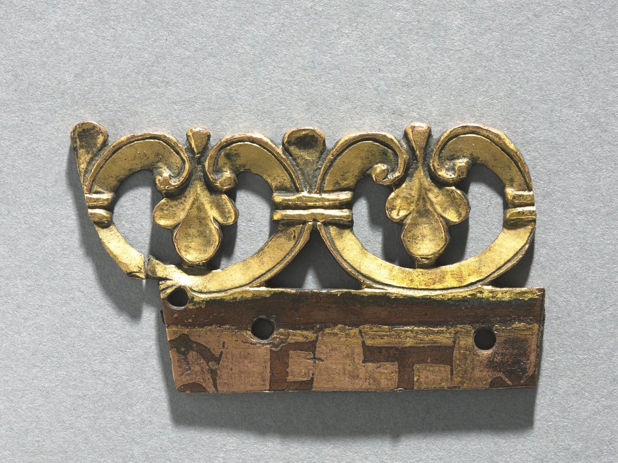 Fragment av ett prydnadsvapen från en relikvieskrin, ca 1165-1180 av Unbekannt