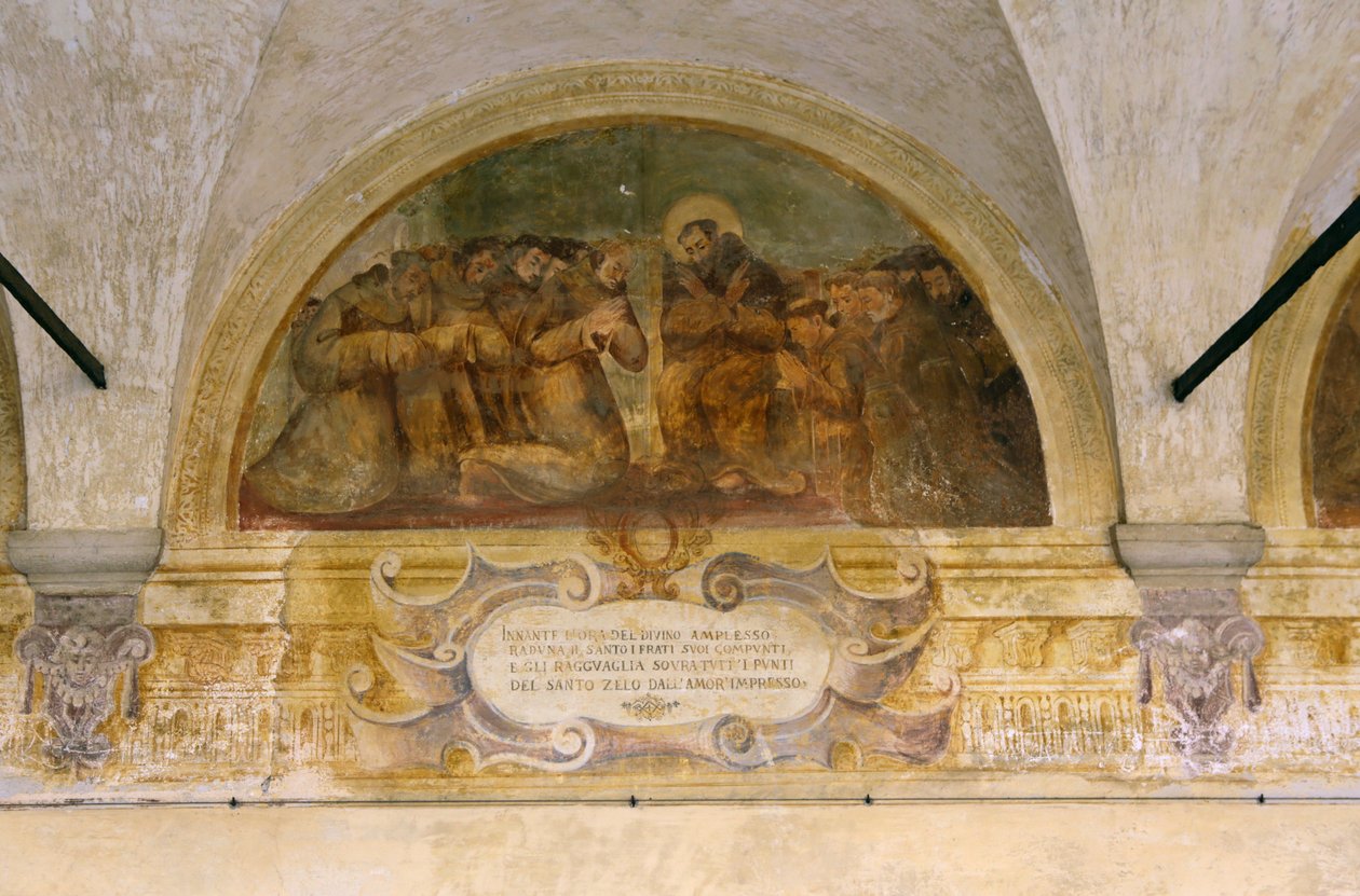 Fresco, Sanctuary of the Madonna dei Miracoli, Motta di Livenza, Veneto, Italien (foto) av Unbekannter Künstler