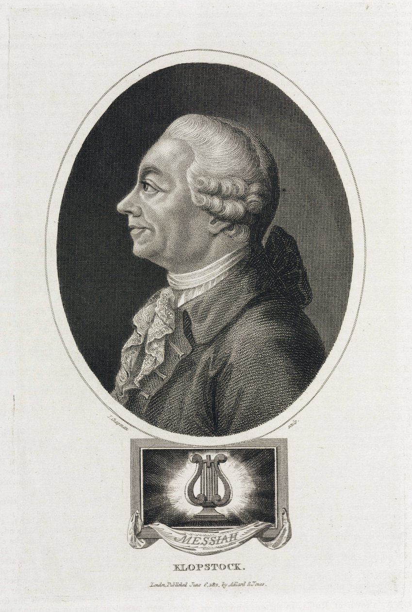 Friedrich Gottlieb Klopstock, tysk poet av Unbekannt