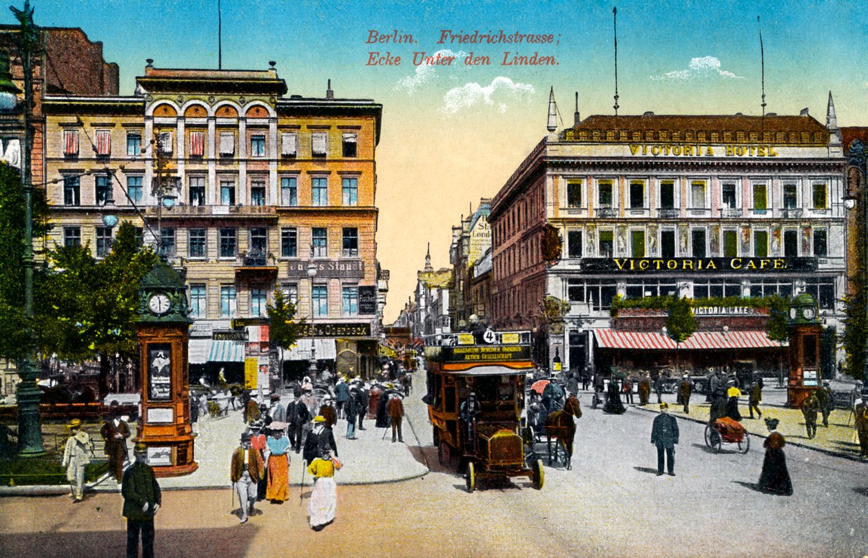 Friedrichstraße, Berlin, Tyskland av Unbekannter Künstler
