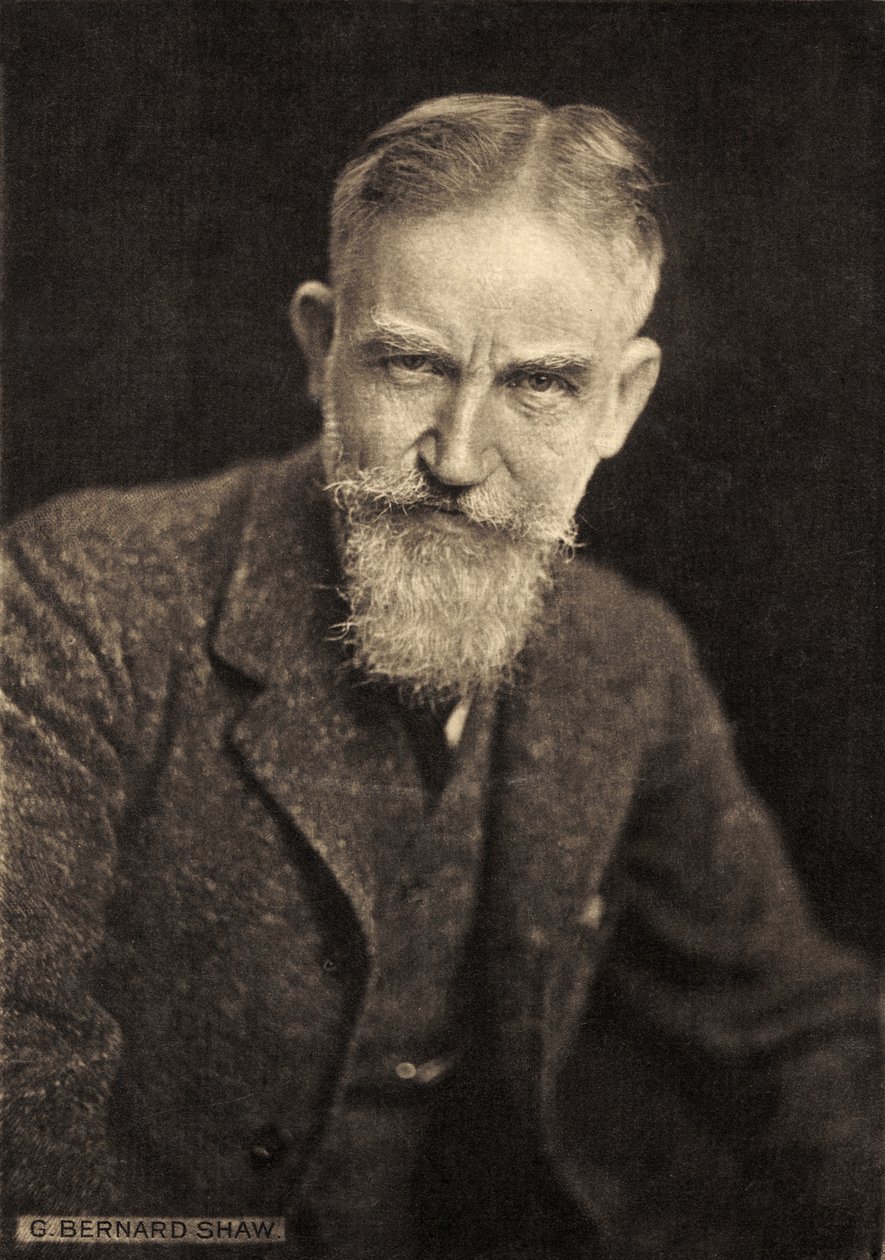 George Bernard Shaw - av Unbekannter Künstler