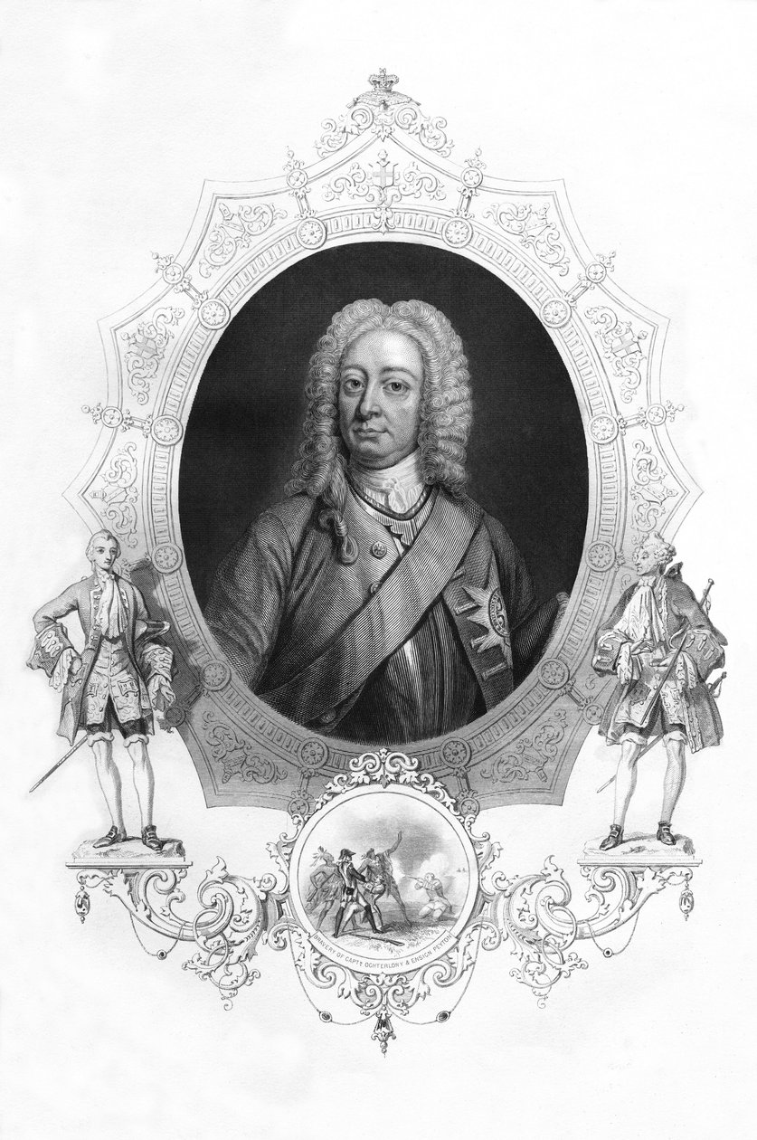 George II av Unbekannter Künstler