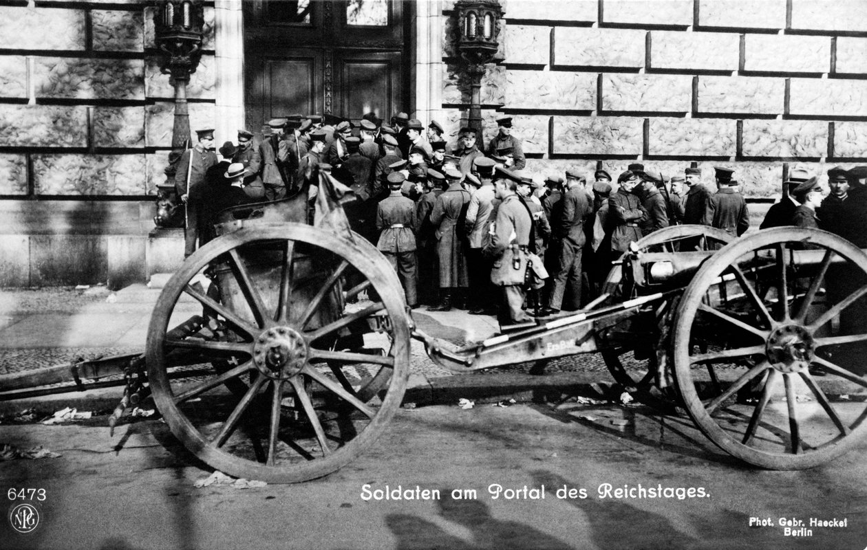 Tyska revolutionen (novemberrevolutionen) av Unbekannter Künstler