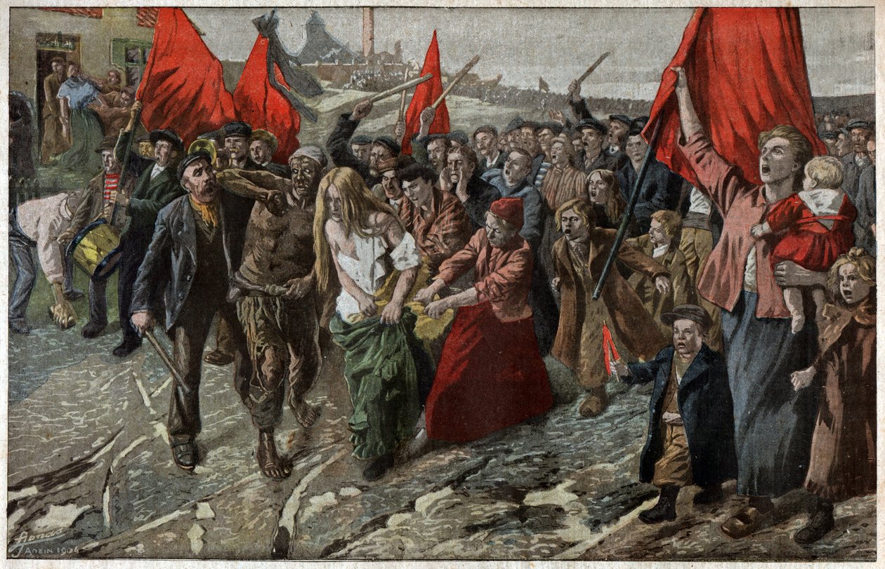 Greve i norra Frankrike. Strejk i norra Frankrike. av Nicolas Liez