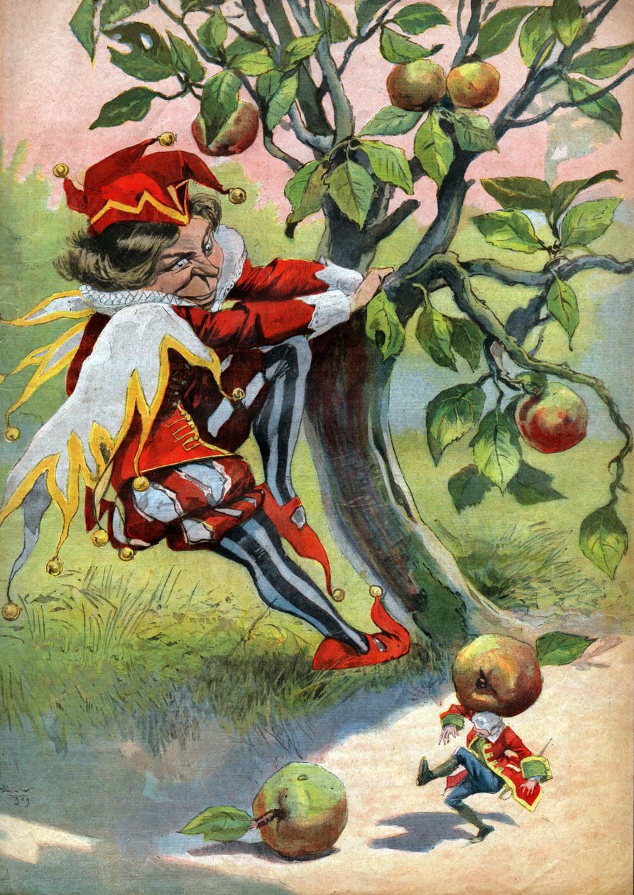 Gulliver. (illustration, ca 1910) av Unbekannter Künstler