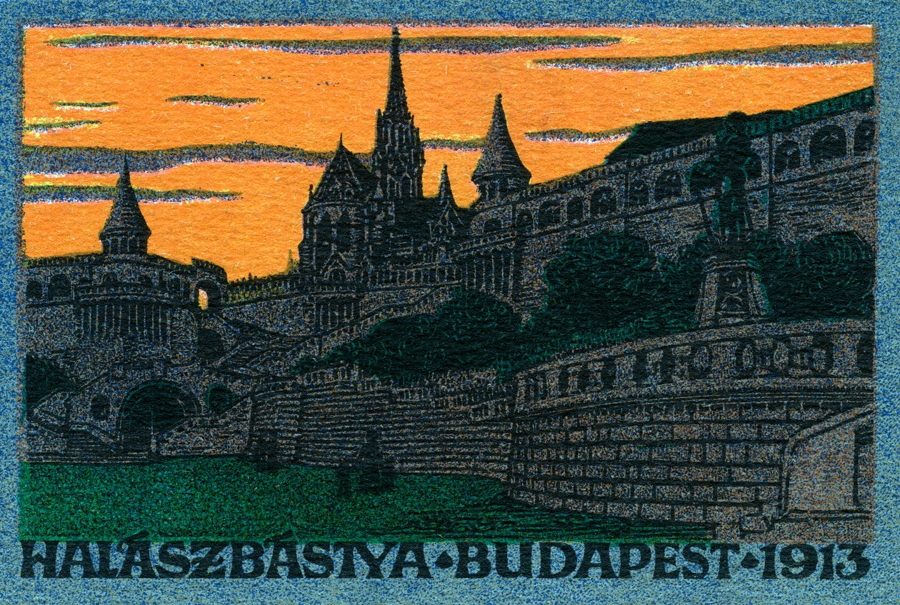 Fiskarnas Bastion Budapest av Unbekannter Künstler