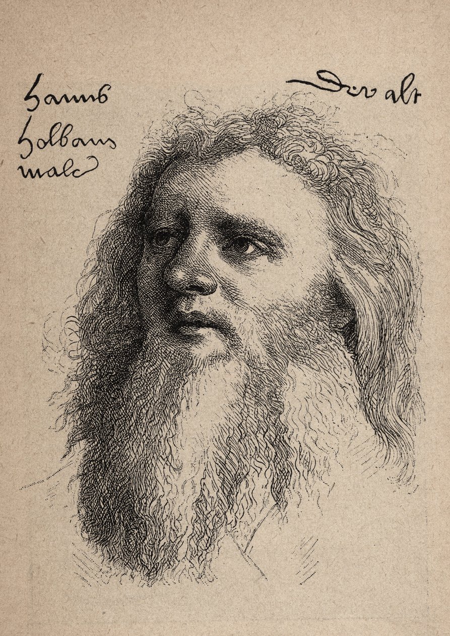 Hans Holbein den äldre 1460-1524 - Självporträtt - Hans Holbein den äldre - Självporträtt. av Unbekannt