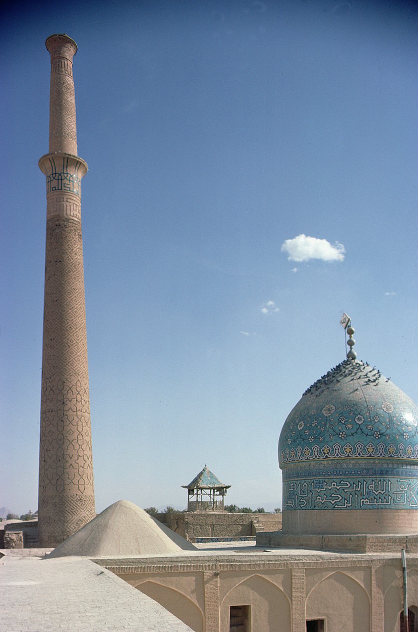 Harun Vilayet-kupolen och Ali-minareten, troligen ca 1600-talet (foto) av Unbekannt