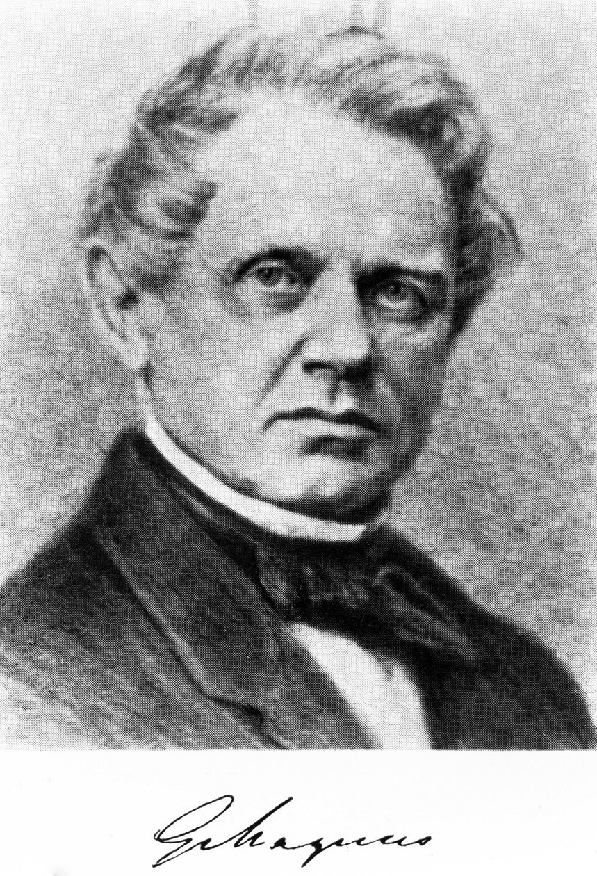 Heinrich Magnus, tysk kemist och fysiker, mitten av 1800-talet. av Unbekannt