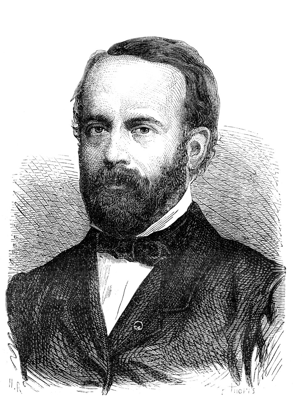 Henri Sainte-Claire Deville, fransk kemist av Unbekannter Künstler