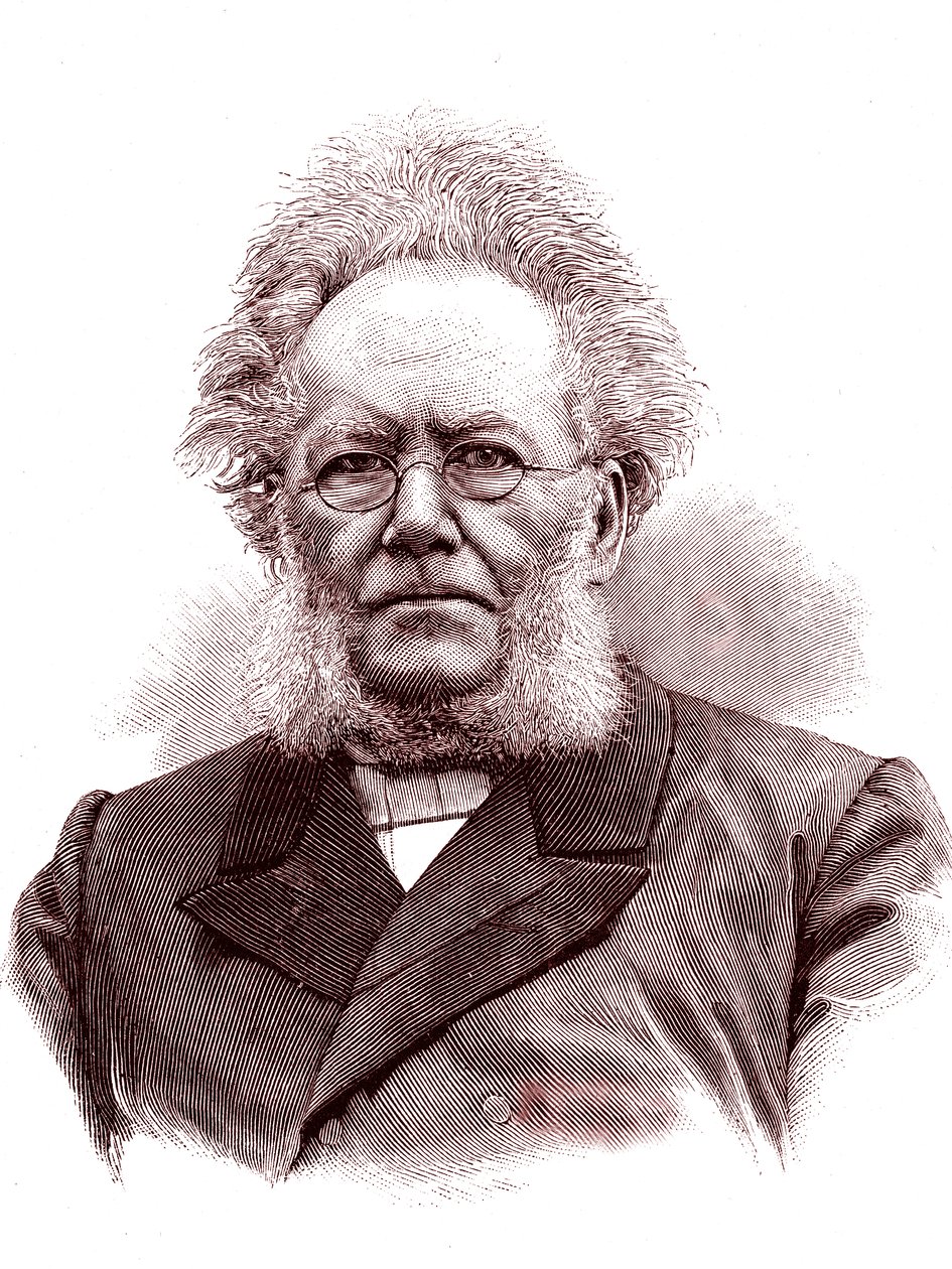 Henrik Ibsen av Unbekannter Künstler