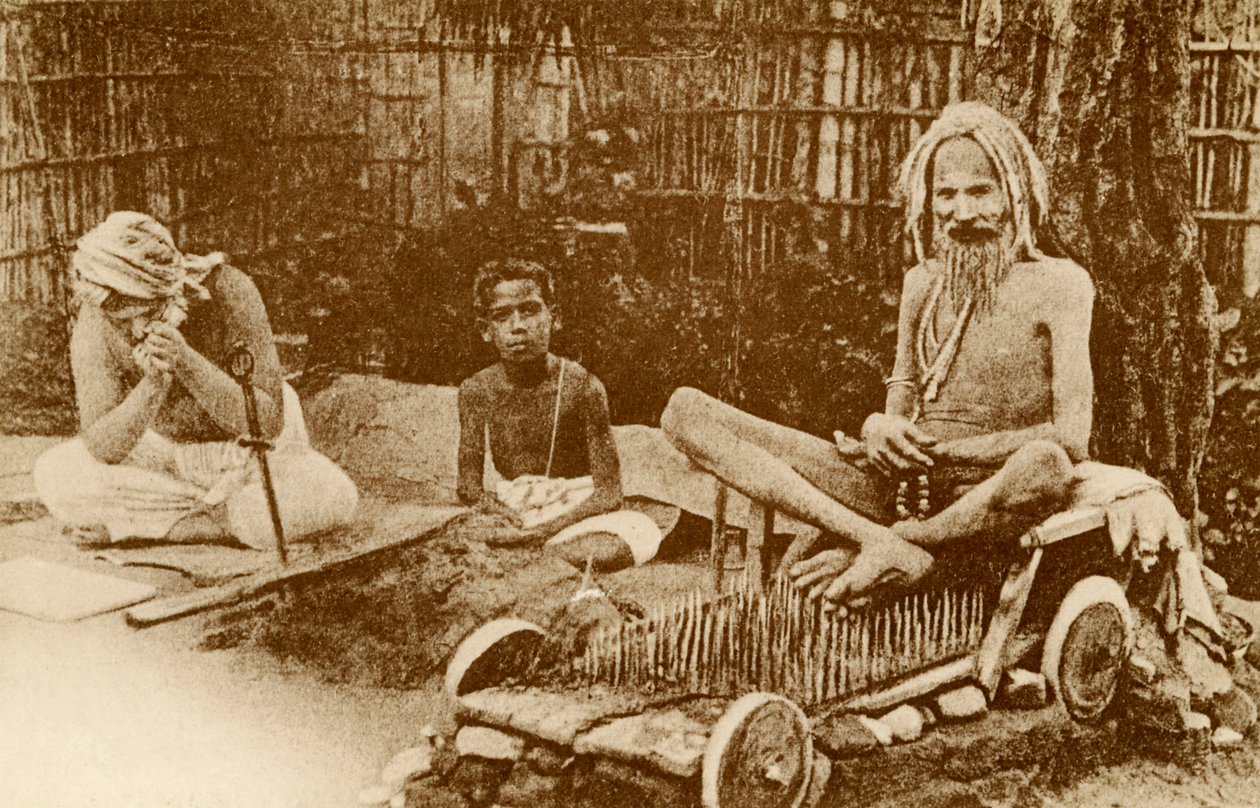 Hinduisk yogi av Unbekannter Künstler