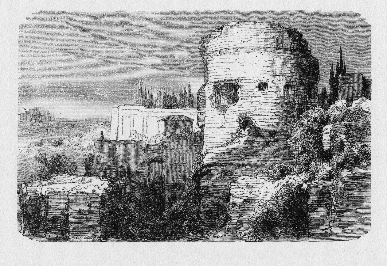 Det antika Roms historia. Forntida torn av Palatine-kullen av Unbekannt