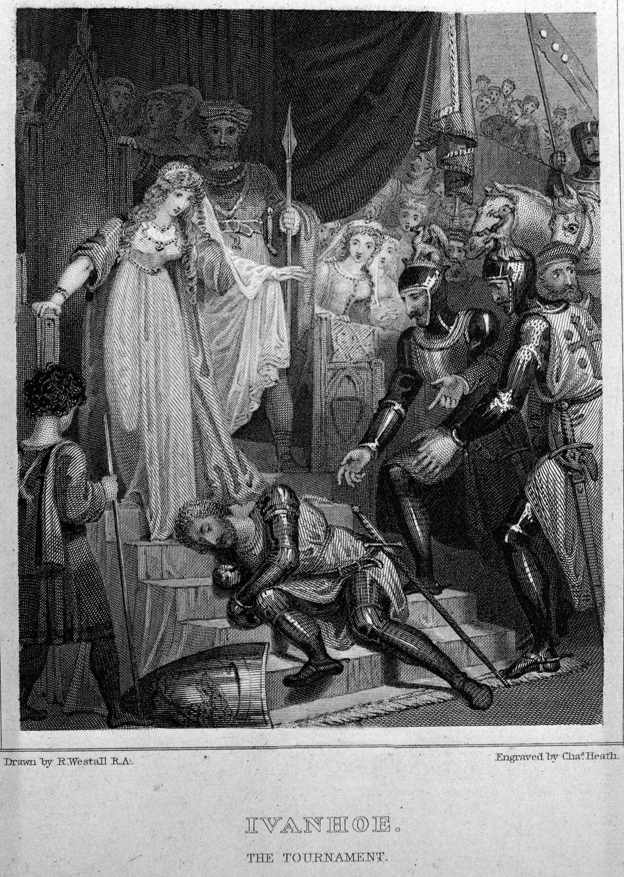Ivanhoe, historisk roman av Walter Scott (1819) av Unbekannt