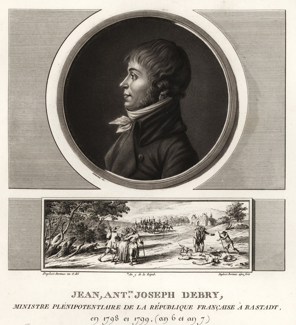 Jean Antoine Joseph Debry, befullmäktigad minister i Frankrike, talare av Unbekannt