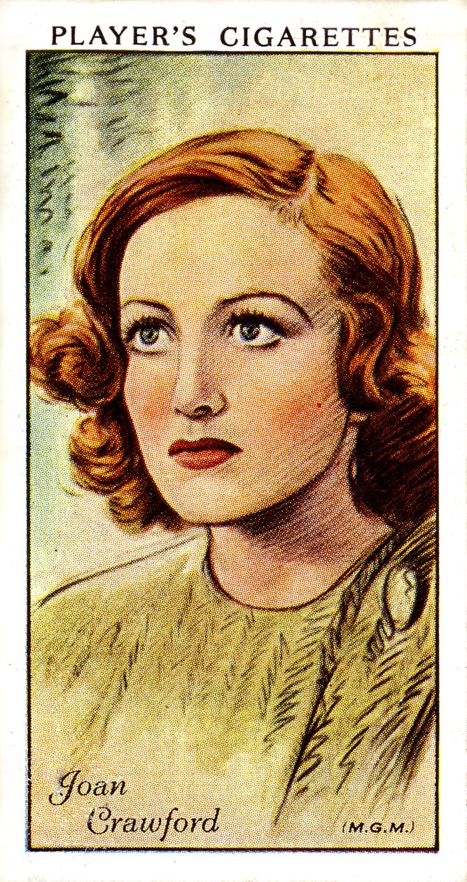 Joan Crawford av Unbekannter Künstler