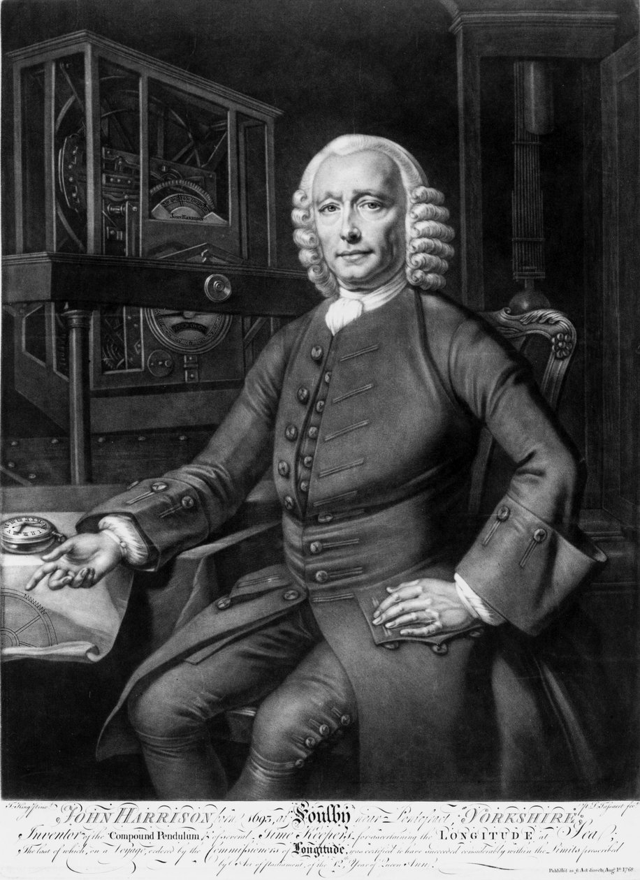 John Harrison, engelsk uppfinnare och horolog av Unbekannt