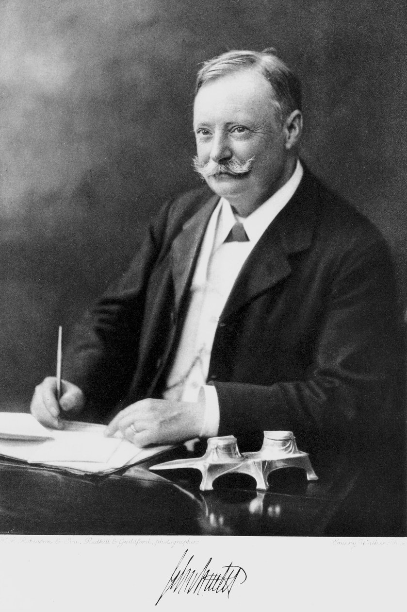 John Muter, ordförande för Society of Analytical Chemistry av Unbekannt