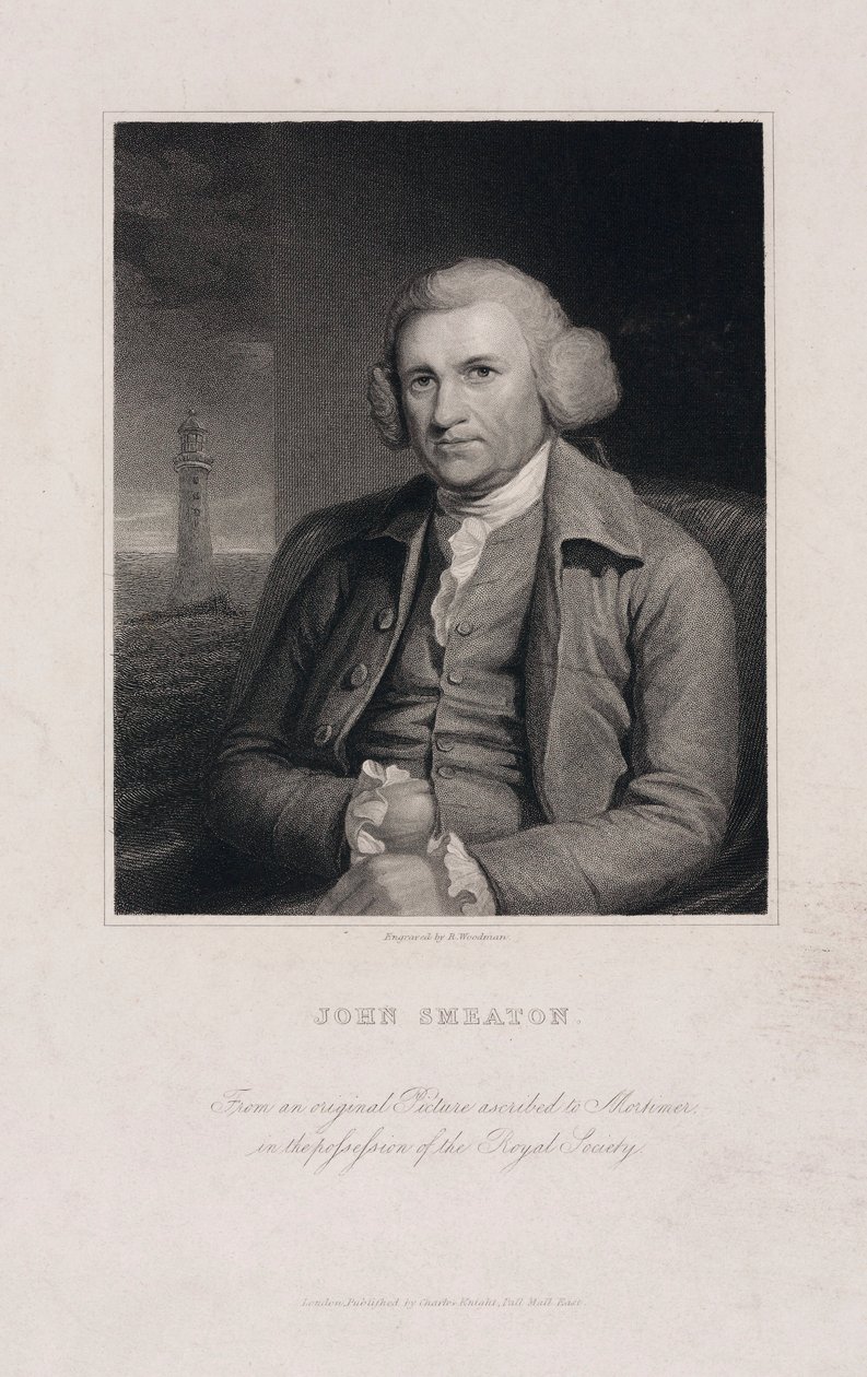 John Smeaton, engelsk maskin- och civilingenjör, ca 1770-talet av Unbekannt