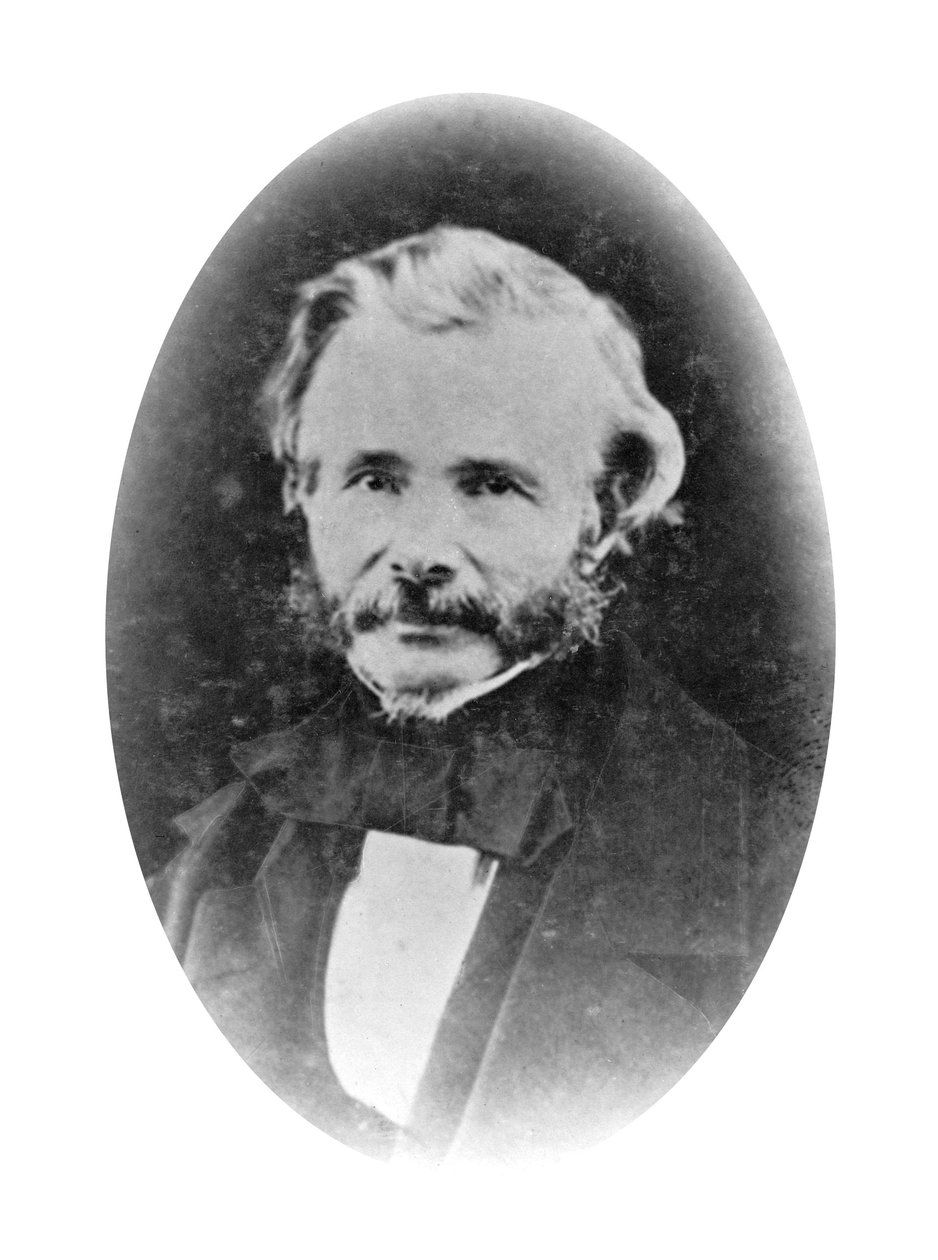 John Stringfellow, engelsk pionjärflygare, ca 1860 av Unbekannt