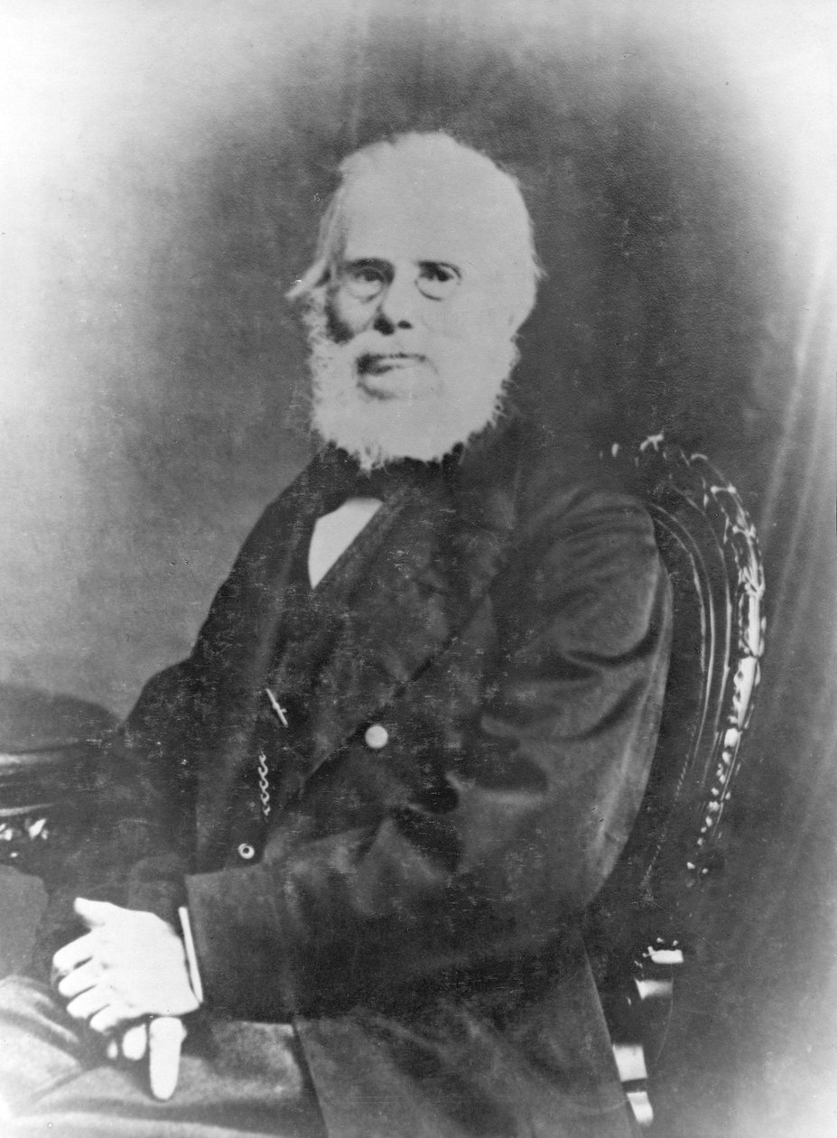John Stringfellow, engelsk pionjärflygare, ca 1875 av Unbekannt