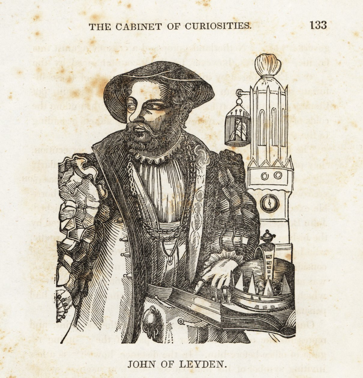 John of Leiden, holländsk anabaptistledare av Unbekannter Künstler