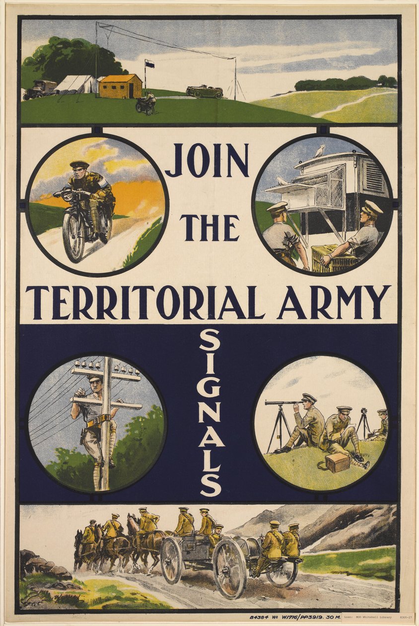 Gå med i Territorial Army Signals av Unbekannt