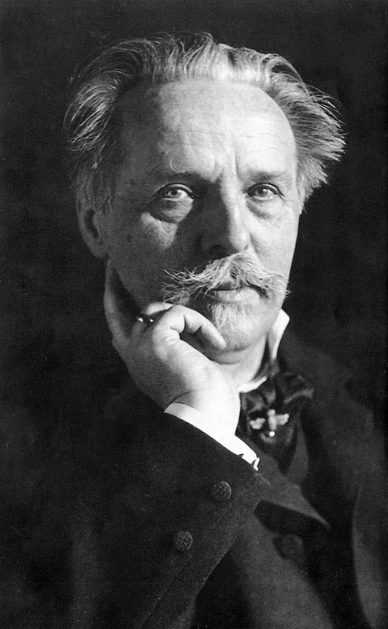 Karl Friedrich May (1842-1912) tysk författare, foto av Erwin Raupp av Unbekannter Künstler