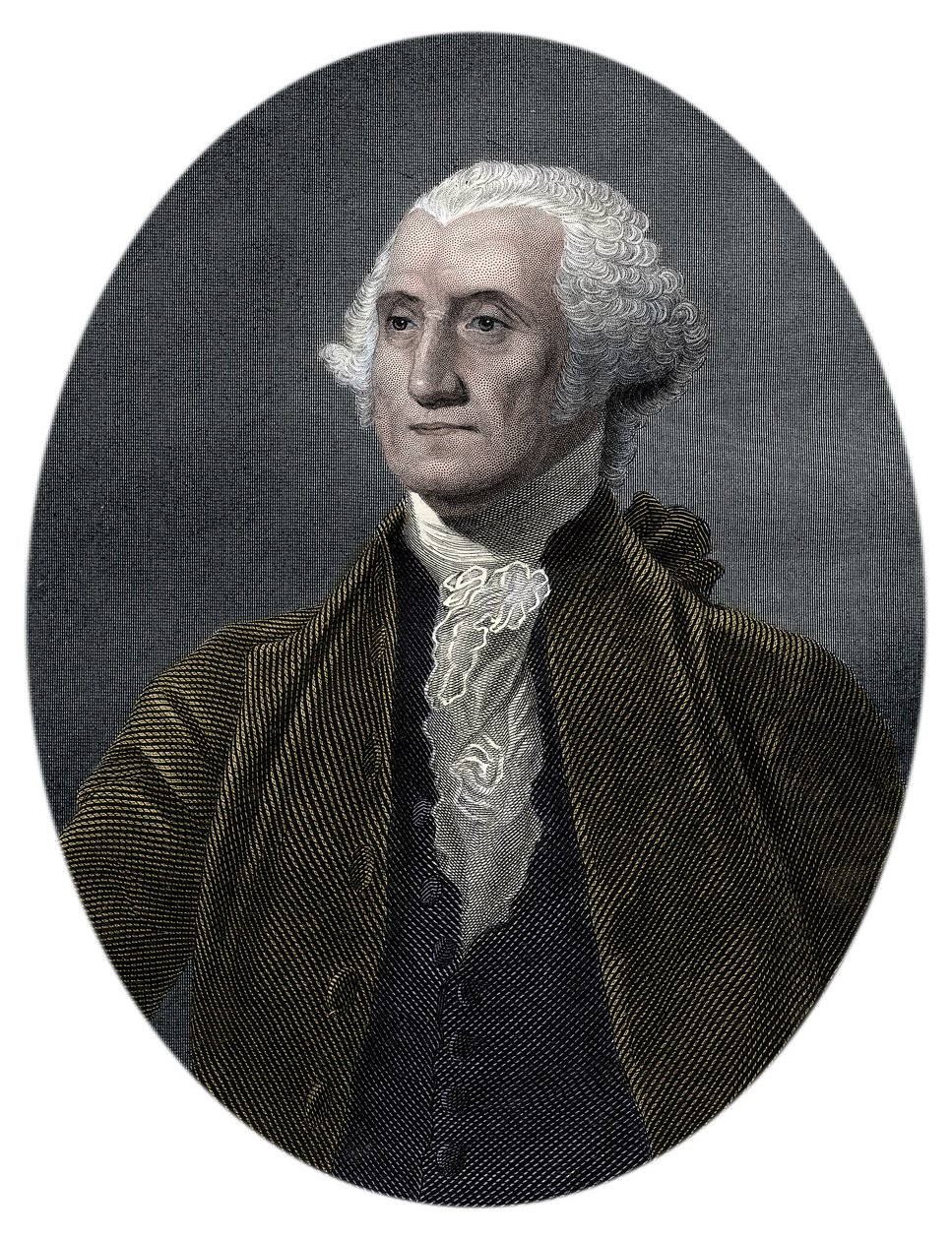 Kung George III av Unbekannter Künstler