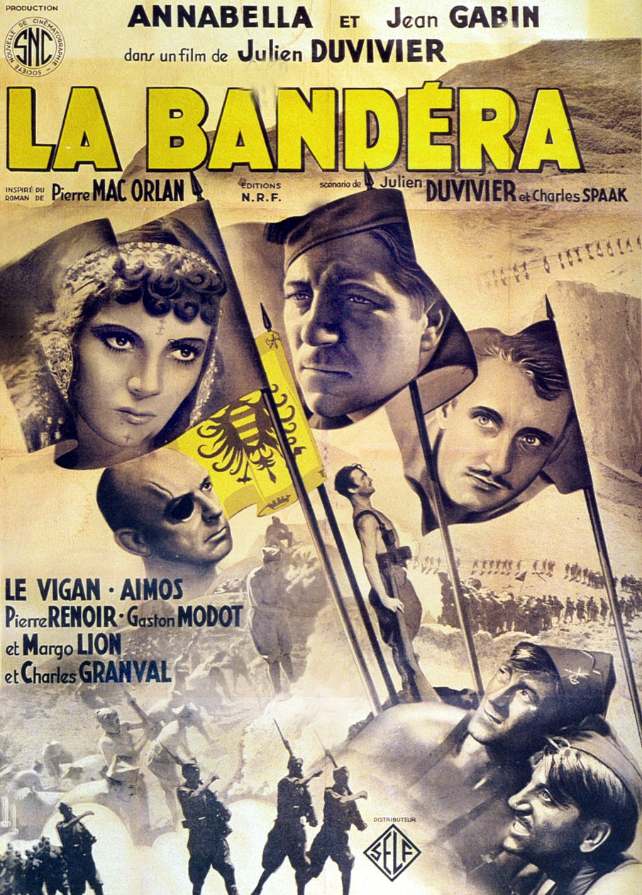 La Bandera av Julien Duvivier med Annabella och Jean Gabin 1935 av Unbekannt