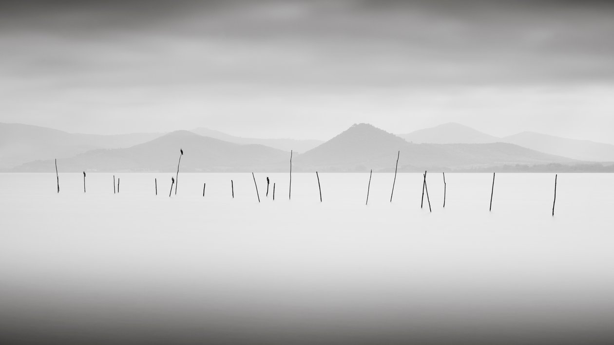 Trasimenosjön, Umbrien, Italien, 2015 (s/v foto) av Leopold Blonder