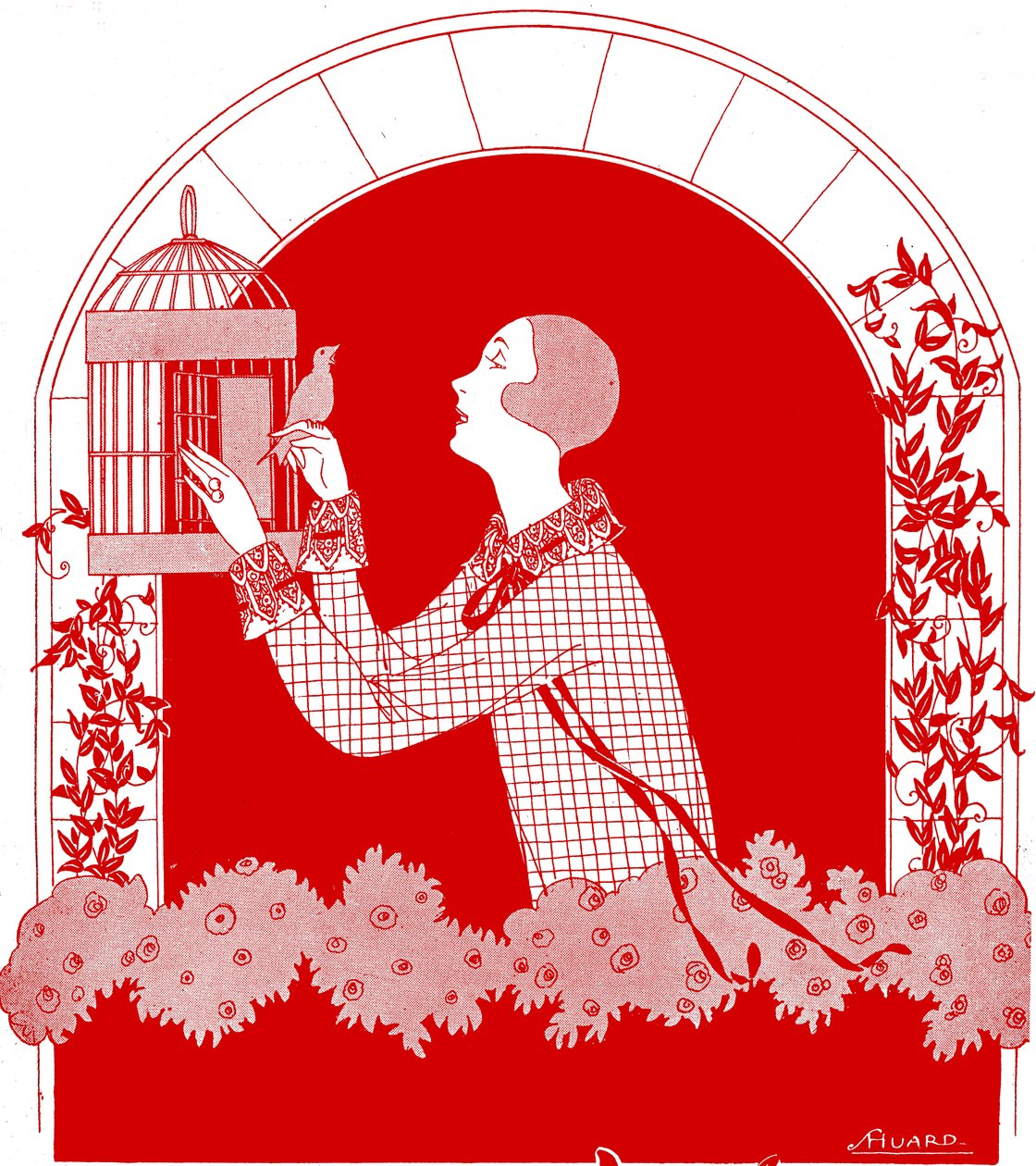 Les Modes de la Femme de France Maj 1925 av Unbekannter Künstler