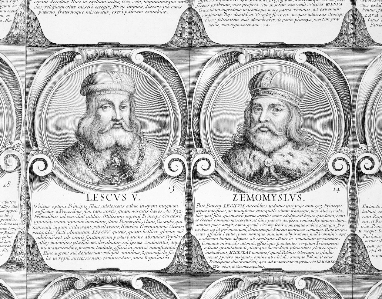 Lestko och Siemomysl, nr. 13 och 14 från 