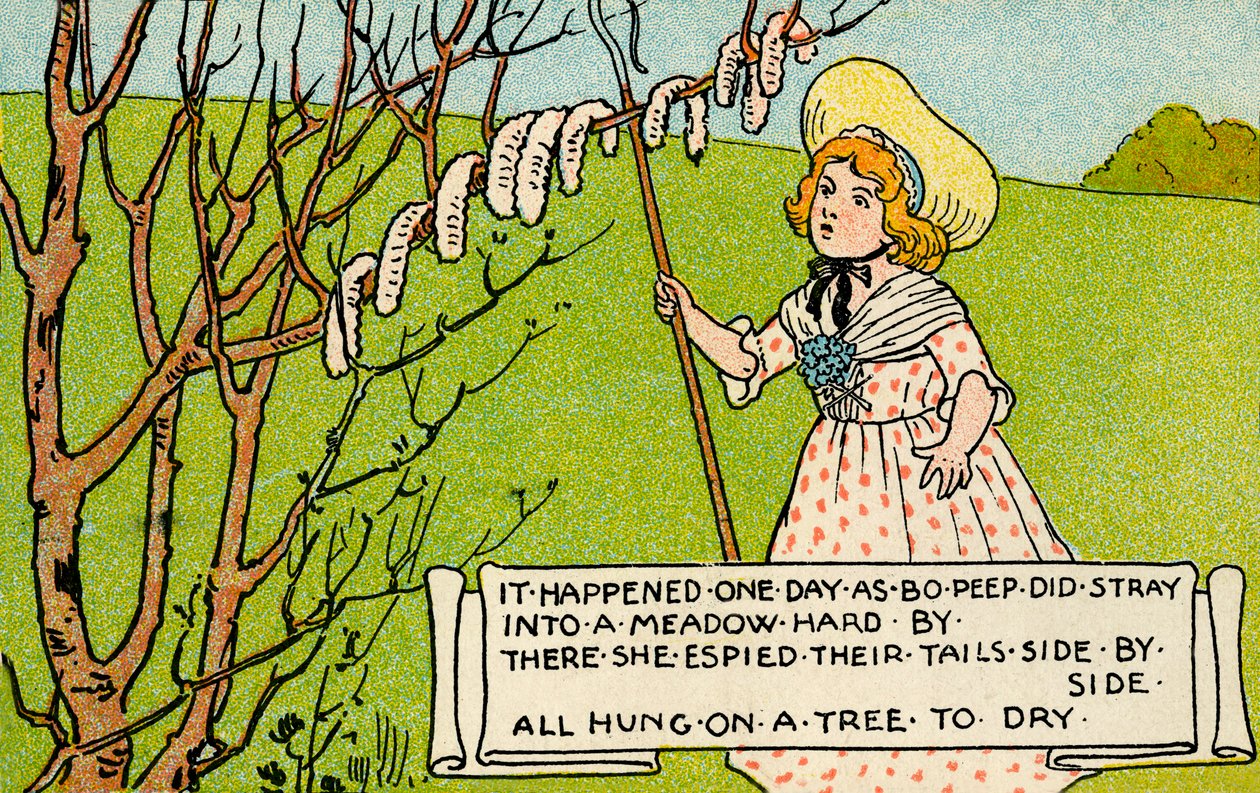 Lilla Bo Peep av Unbekannter Künstler