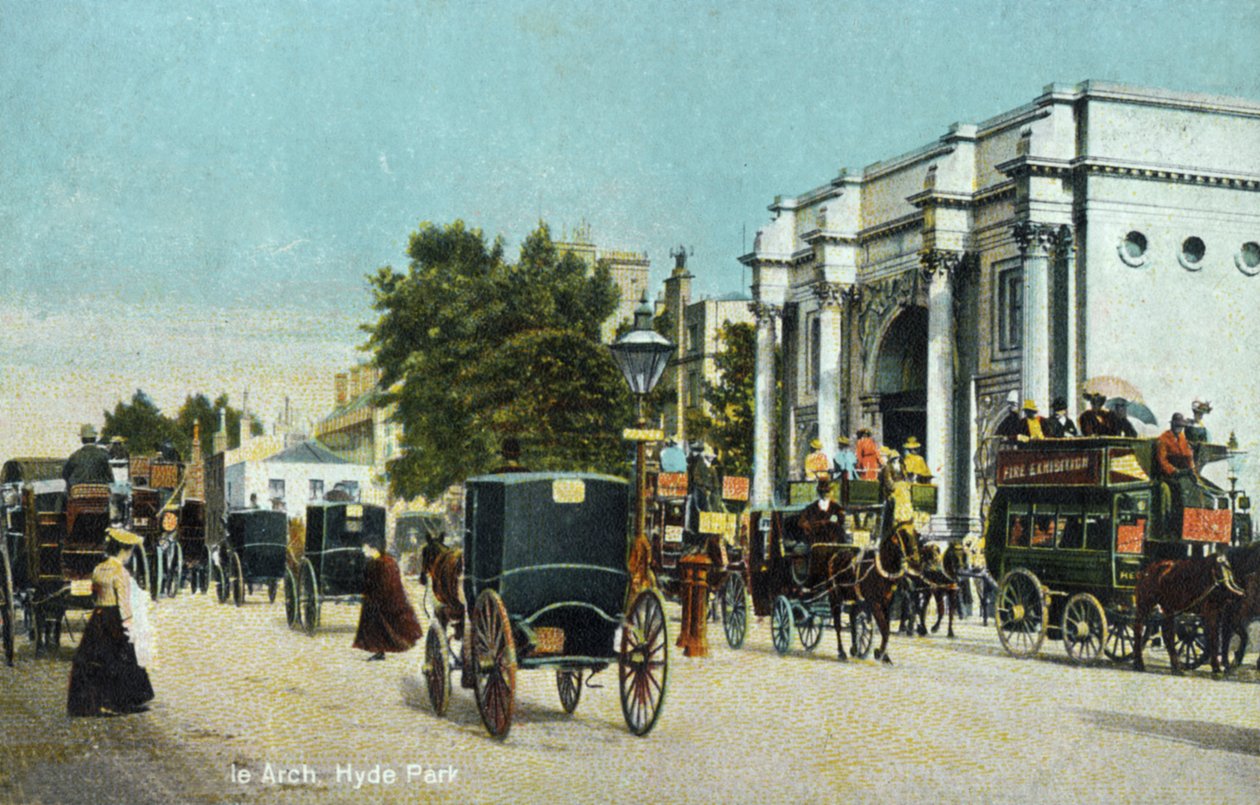 London - Marble Arch, Hyde Park av Unbekannter Künstler