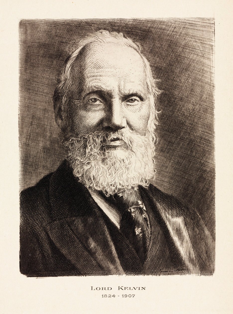 Lord Kelvin, skotsk ingenjör, matematiker och fysiker, ca 1900 av Unbekannt
