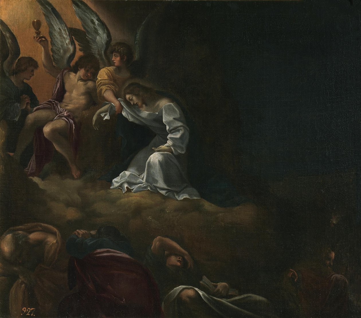 Ludovico Carracci - Oration i trädgården av Unbekannter Künstler