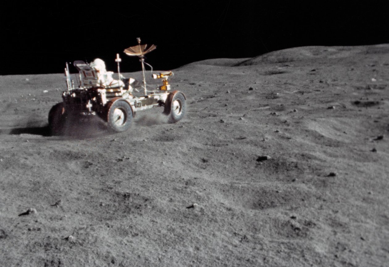 Lunar Grand Prix på Apollo 16-uppdraget av Unbekannt