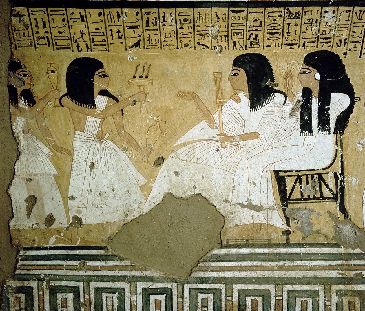 Luxor Thebe: Deir el medineh, begravningsplats för hantverkare. av Leopold Blonder