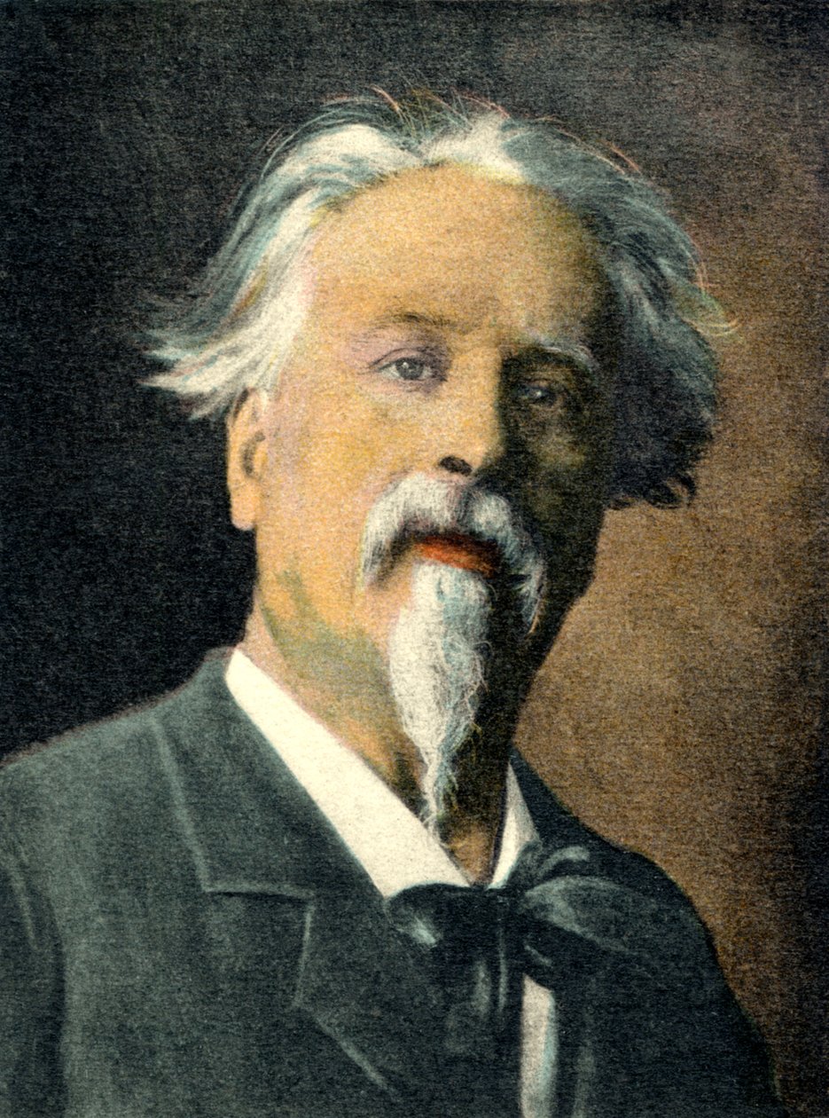 MISTRAL Frédéric porträtt Fransk poet (tryck) av Unbekannter Künstler