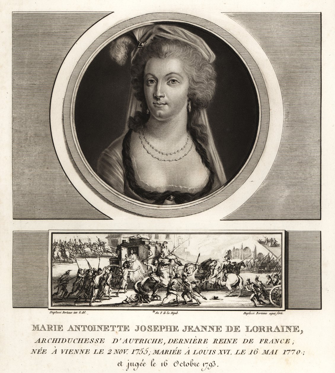Marie Antoinette, sista drottning av Frankrike av Unbekannt
