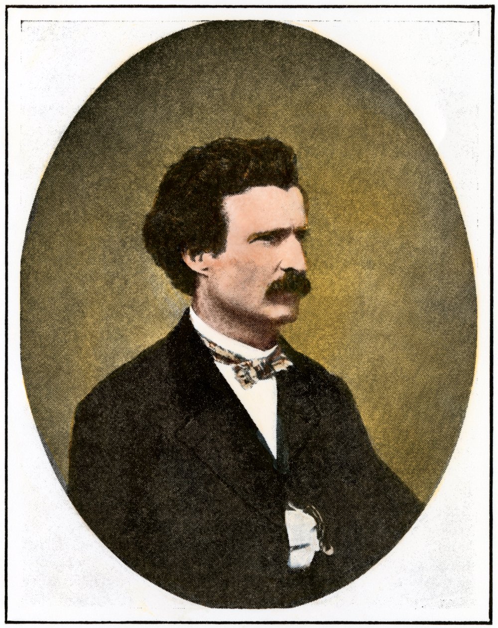 Mark Twain (1835-1910) som reporter på Virginia City, Nevada: Territoriellt företag av Unbekannter Künstler
