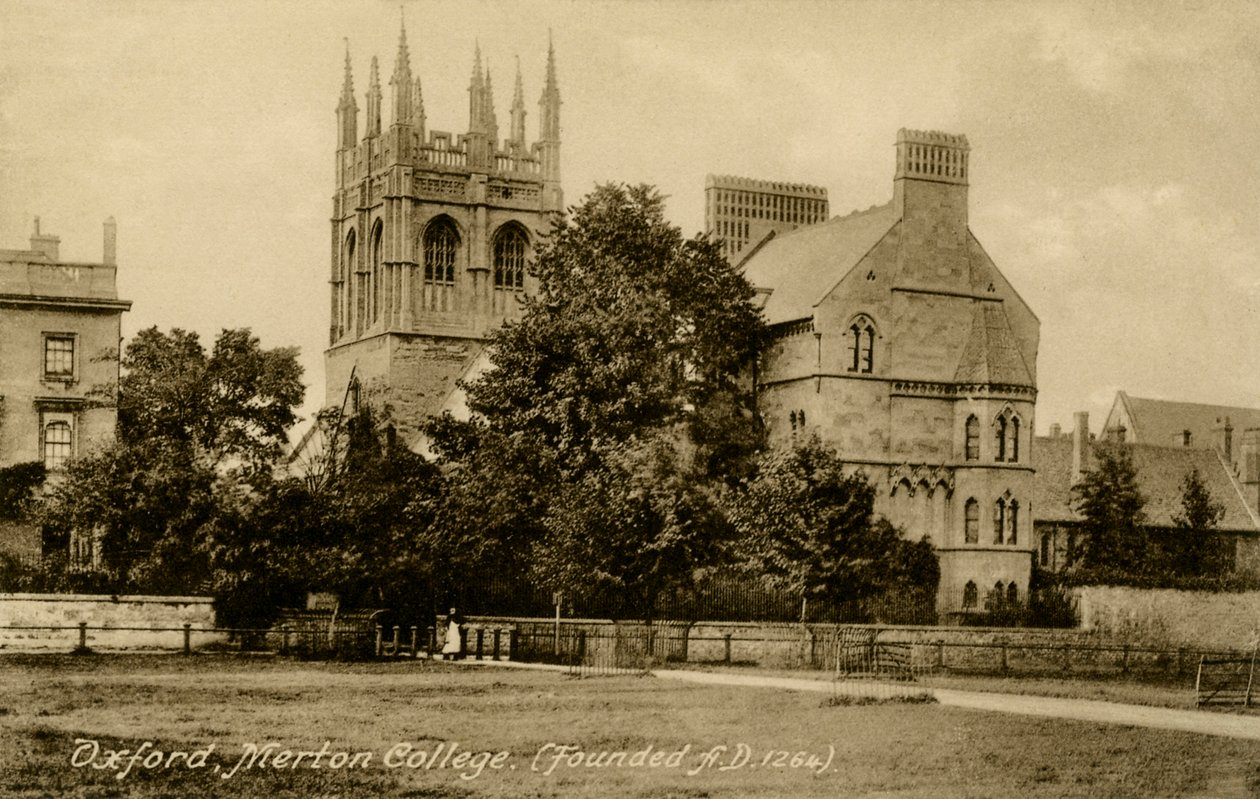 Merton College, Oxford av Unbekannter Künstler