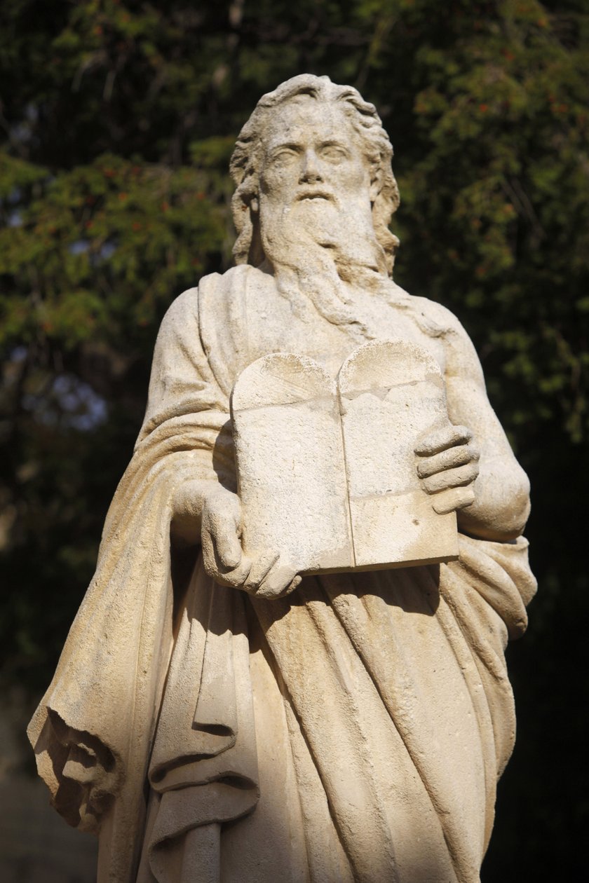 Moses staty i Salon-de-Provence, Salon de Provence, Frankrike av Unbekannt