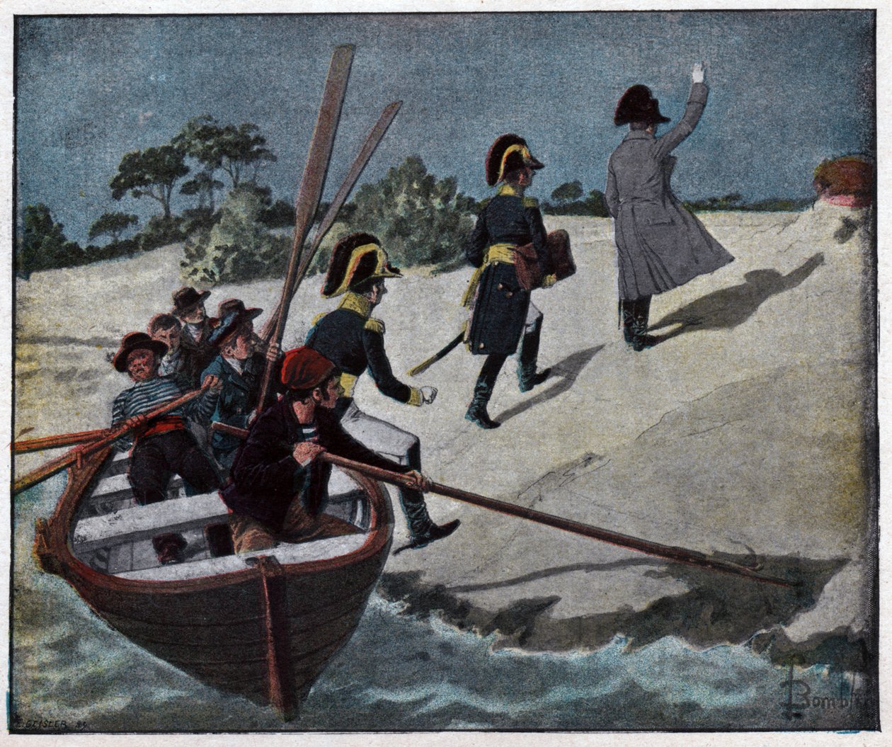 Napoleon och Frejus. Napoleon i Frejus. av Nicolas Liez