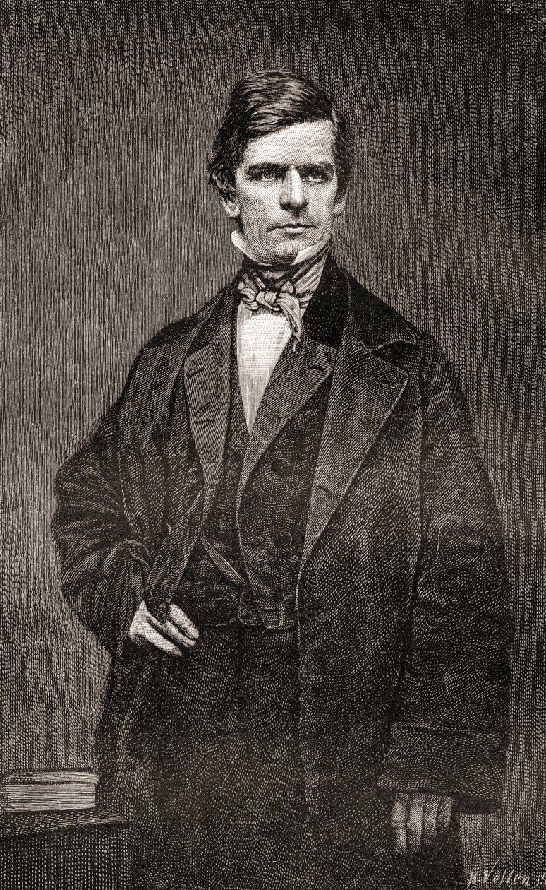 Nathaniel Prentice Banks, från The Century Magazine, publicerad 1887 (gravyr) av Unbekannt